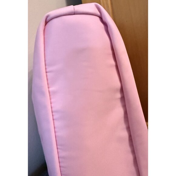 Stoney Clover Lane Classic Scrunch Handle Bag Purse Nylon Flamingo - Picture 8 of 12